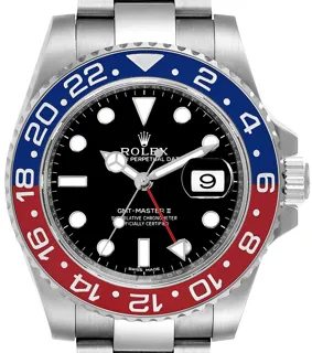 Rolex GMT-Master 116719 White gold Black