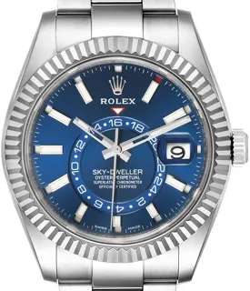 Rolex Sky-Dweller 326934 Stainless steel Blue