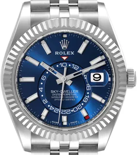 Rolex Sky-Dweller 326934 Stainless steel Blue