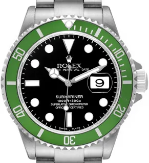 Rolex Submariner 16610LV Stainless steel Black