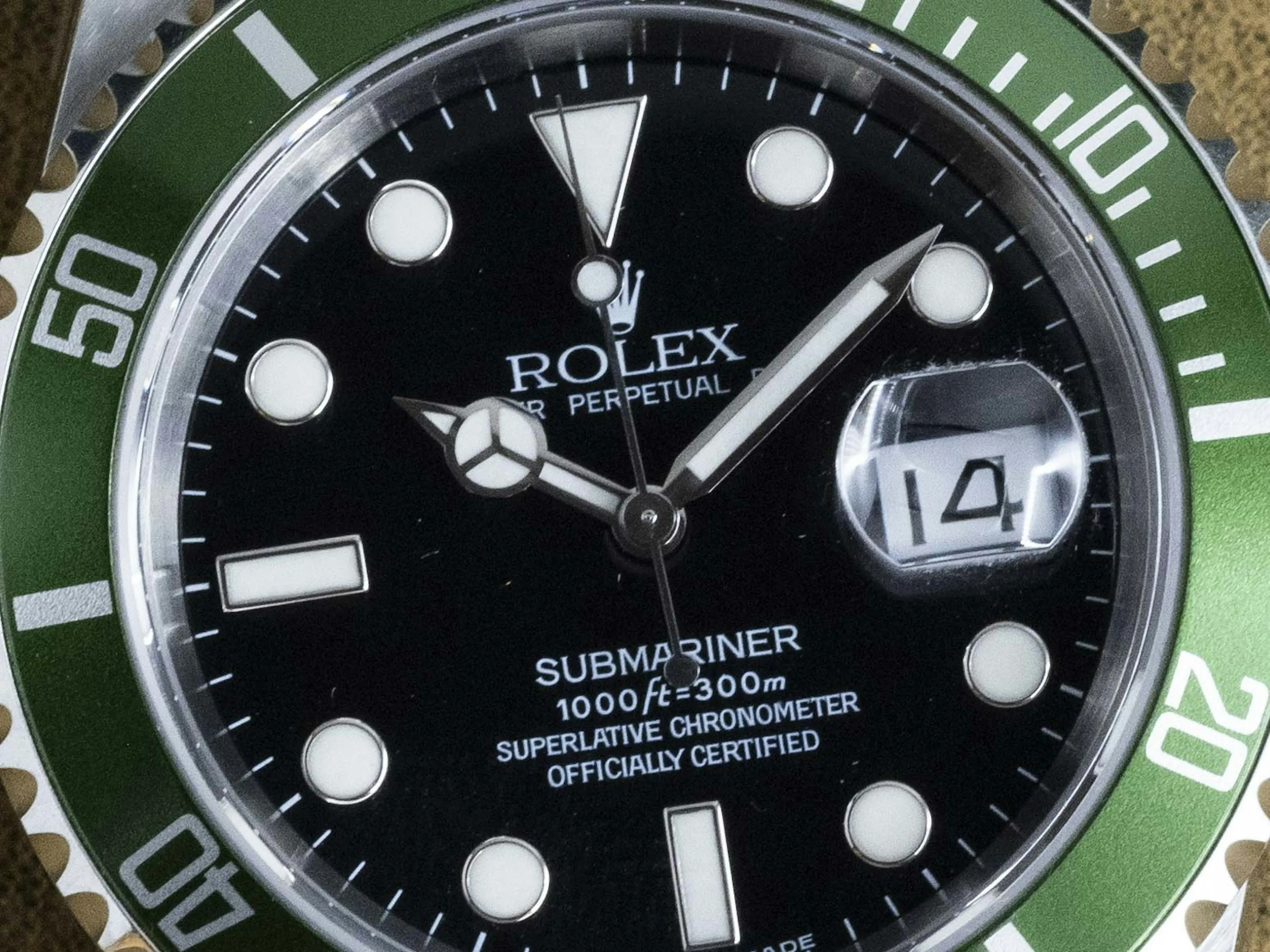 Rolex Submariner 16610LV 40mm Stainless steel Black 3