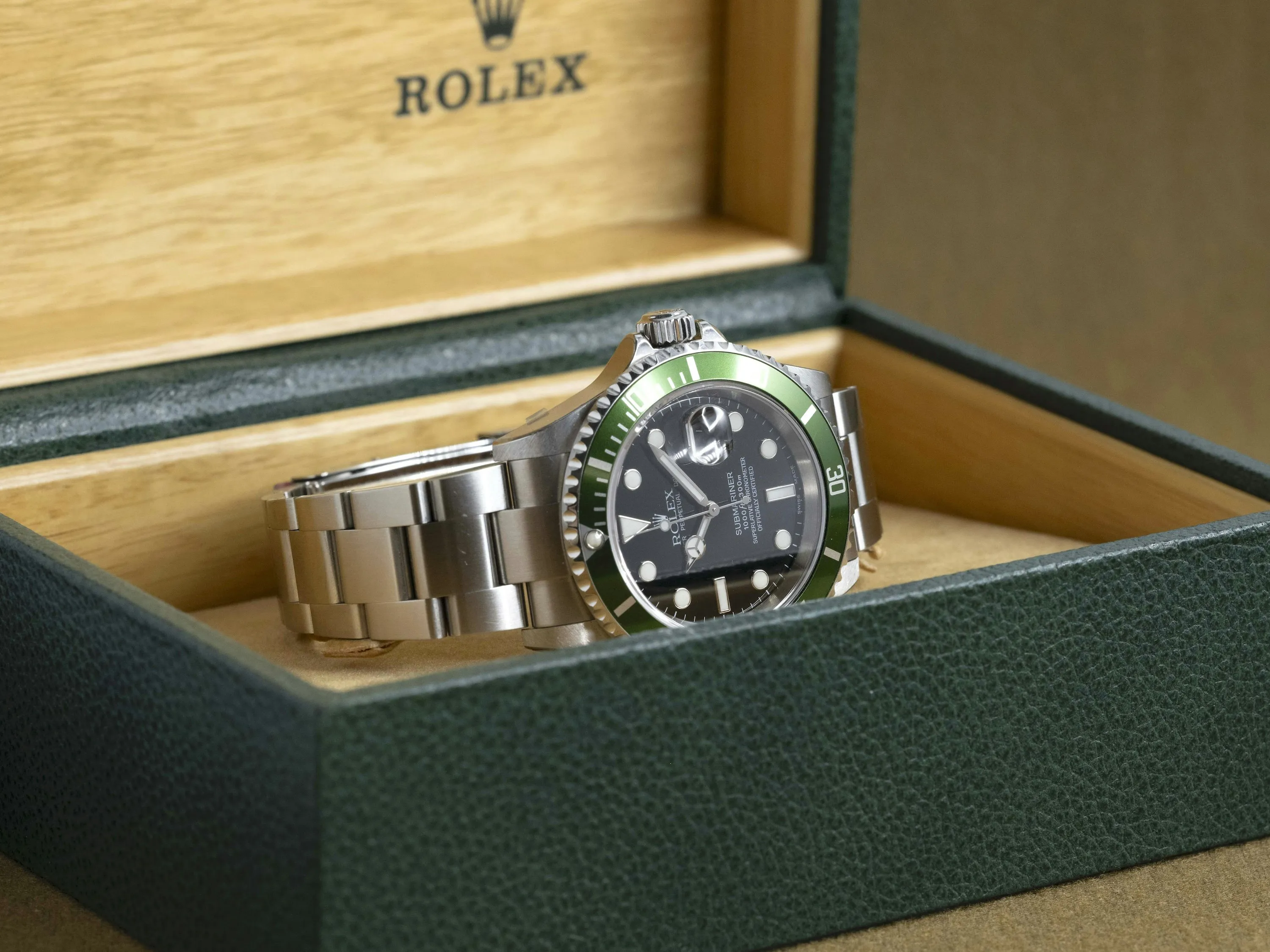 Rolex Submariner 16610LV 40mm Stainless steel Black 16