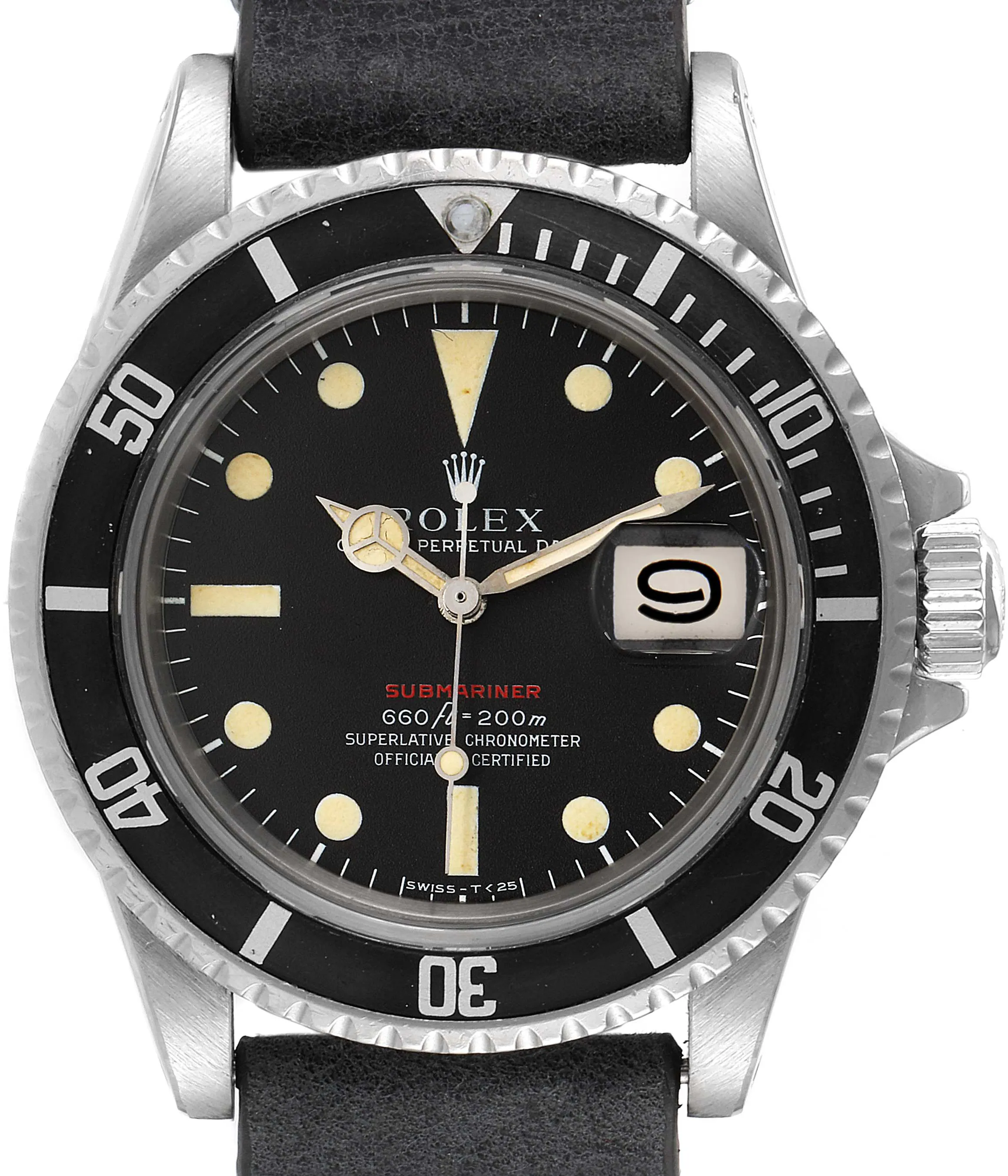 Rolex Submariner 1680 40mm Stainless steel •