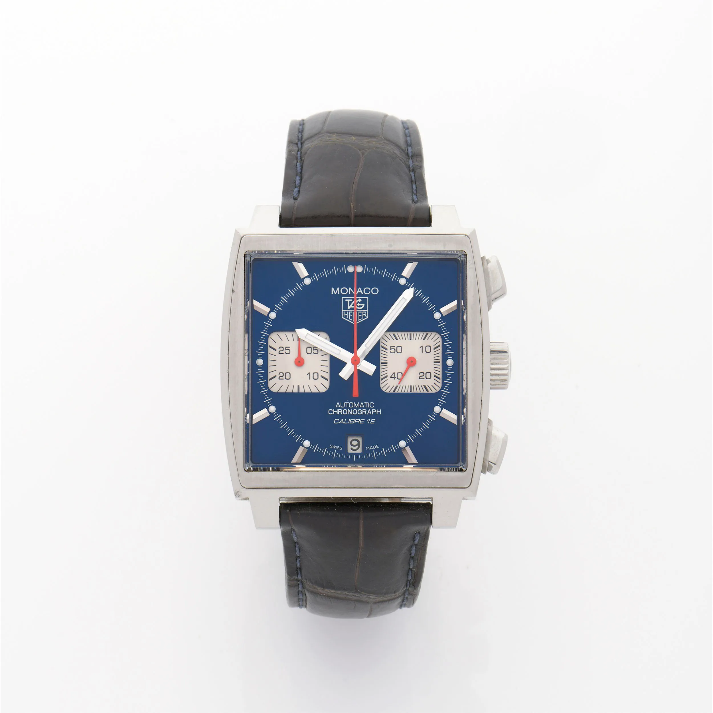 TAG Heuer Monaco CAW2111 39mm Stainless steel Blue