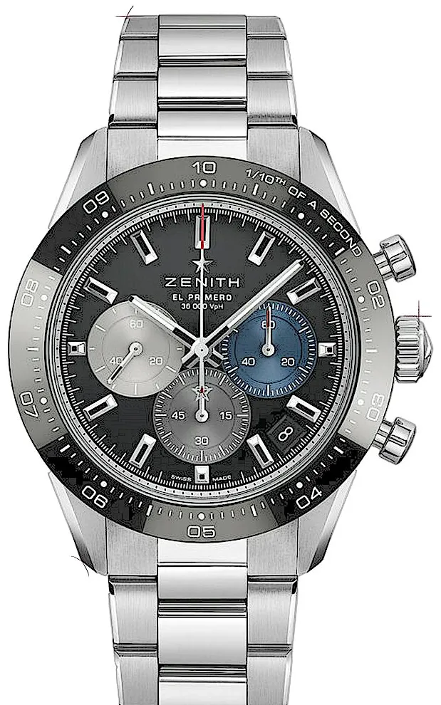 Zenith Chronomaster Sport 03.3100.3600/21.M3100 41mm Edelstahl Black