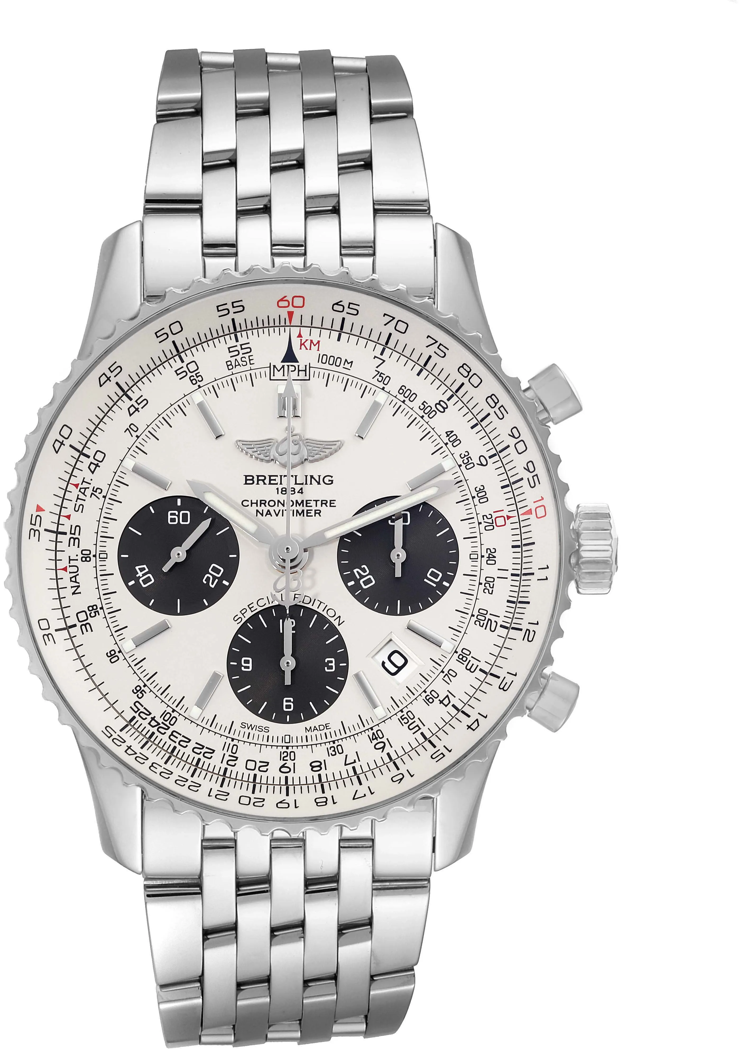 Breitling Navitimer AB012012/G826 43mm Stainless steel Silver 1