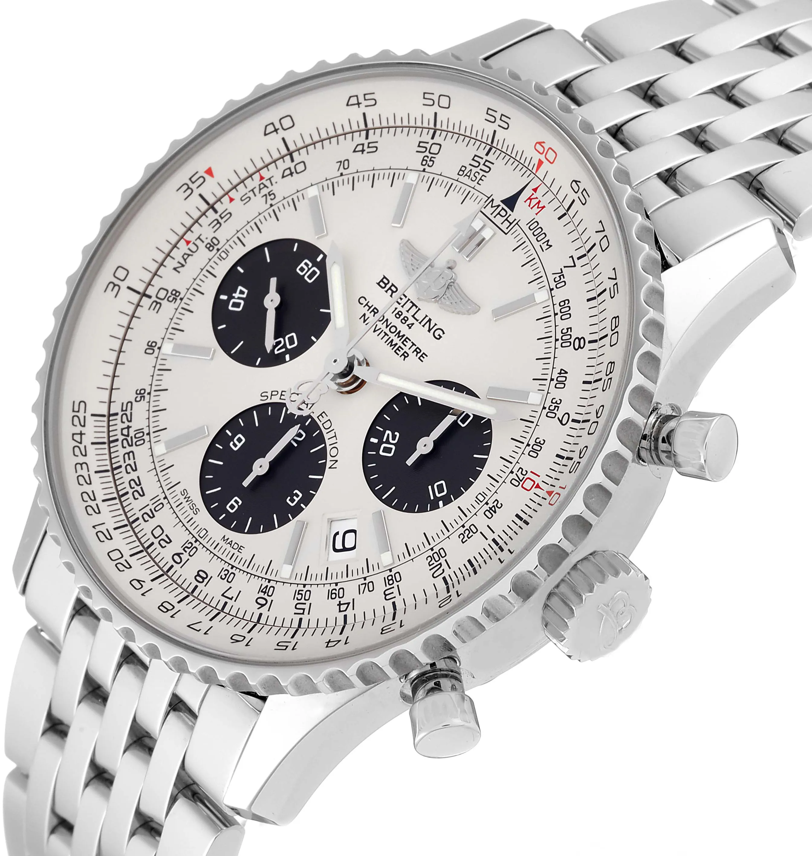 Breitling Navitimer AB012012/G826 43mm Stainless steel Silver 4