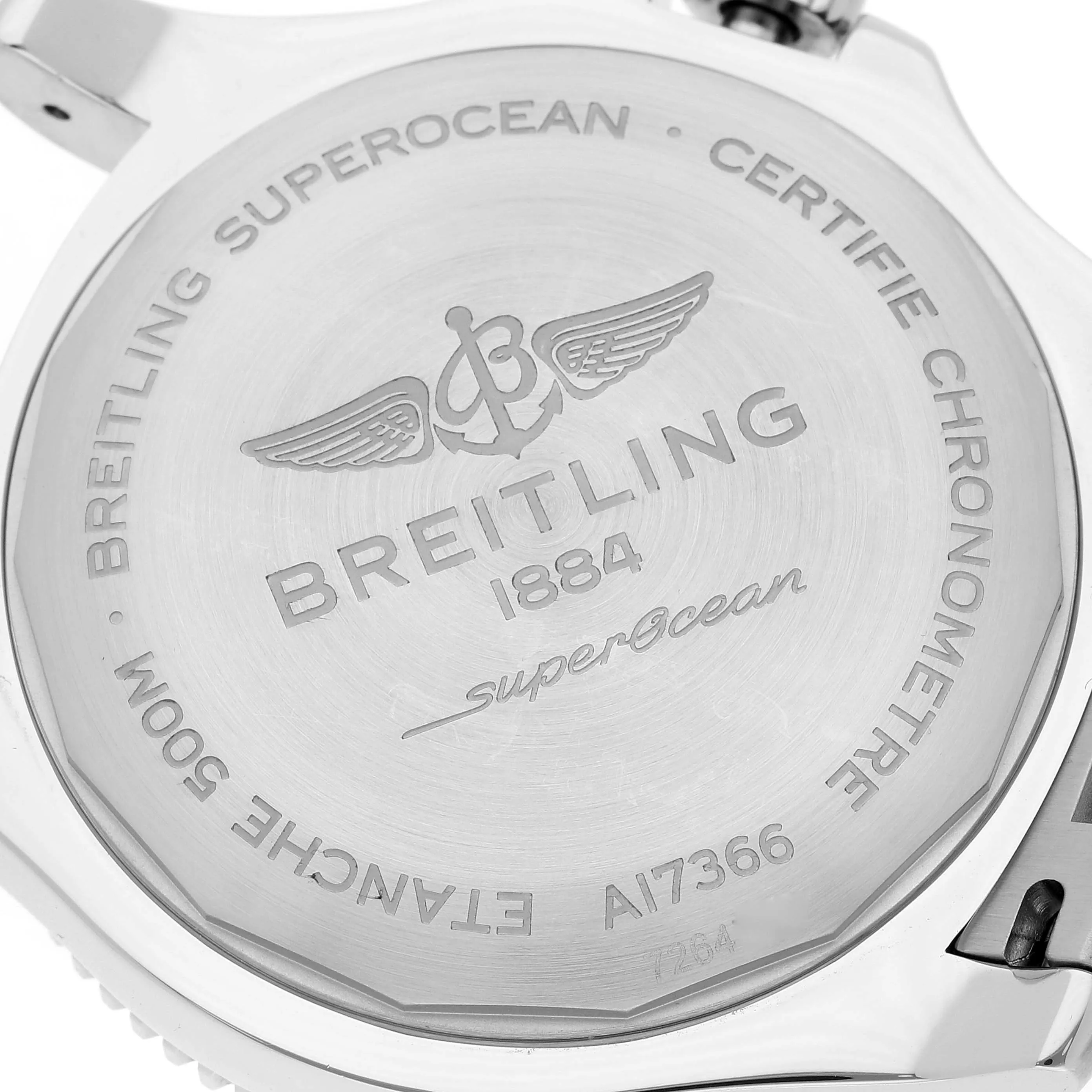 Breitling Superocean A17366 42mm Stainless steel Orange 6