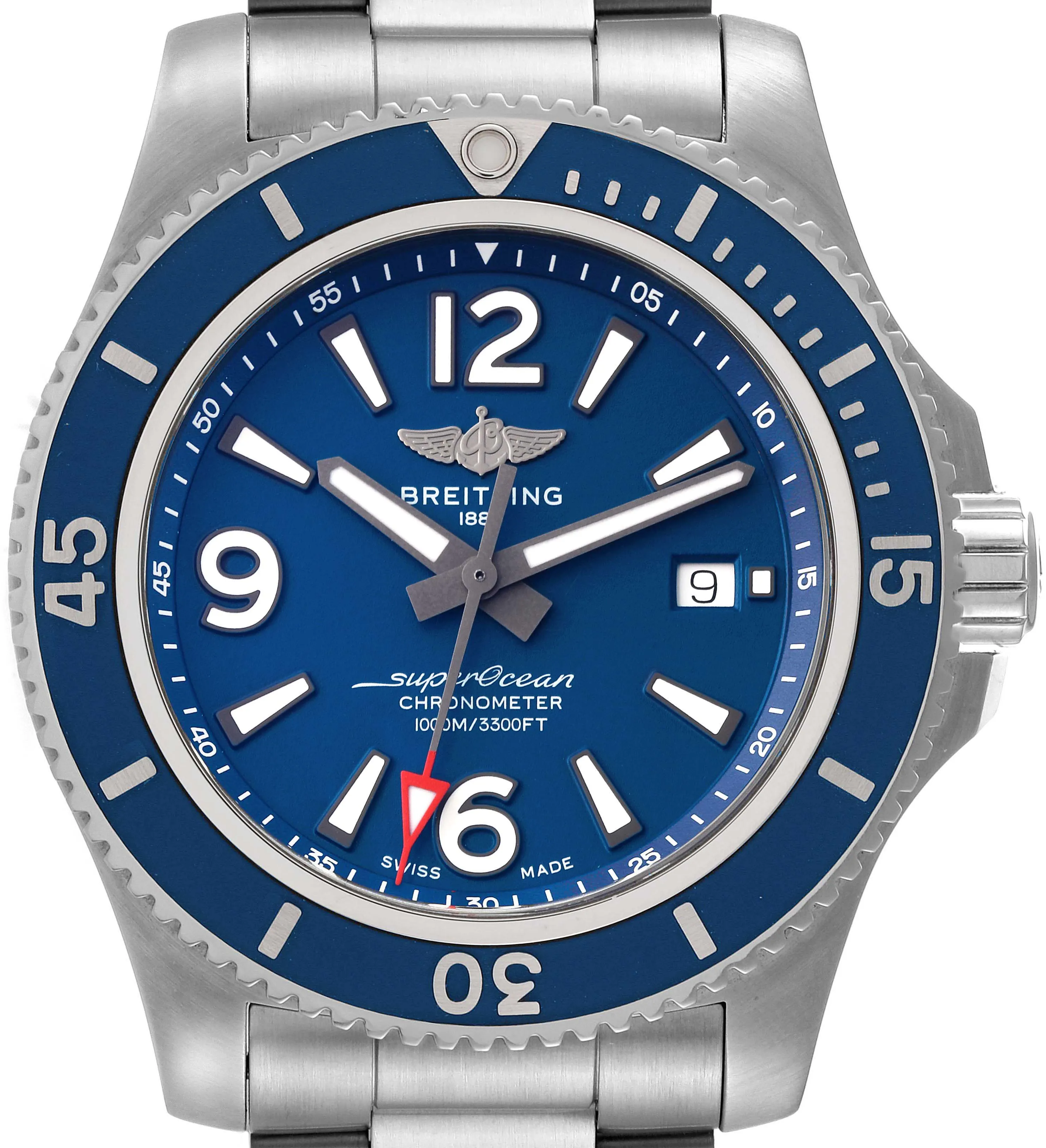 Breitling Superocean A17367 44mm Stainless steel Blue