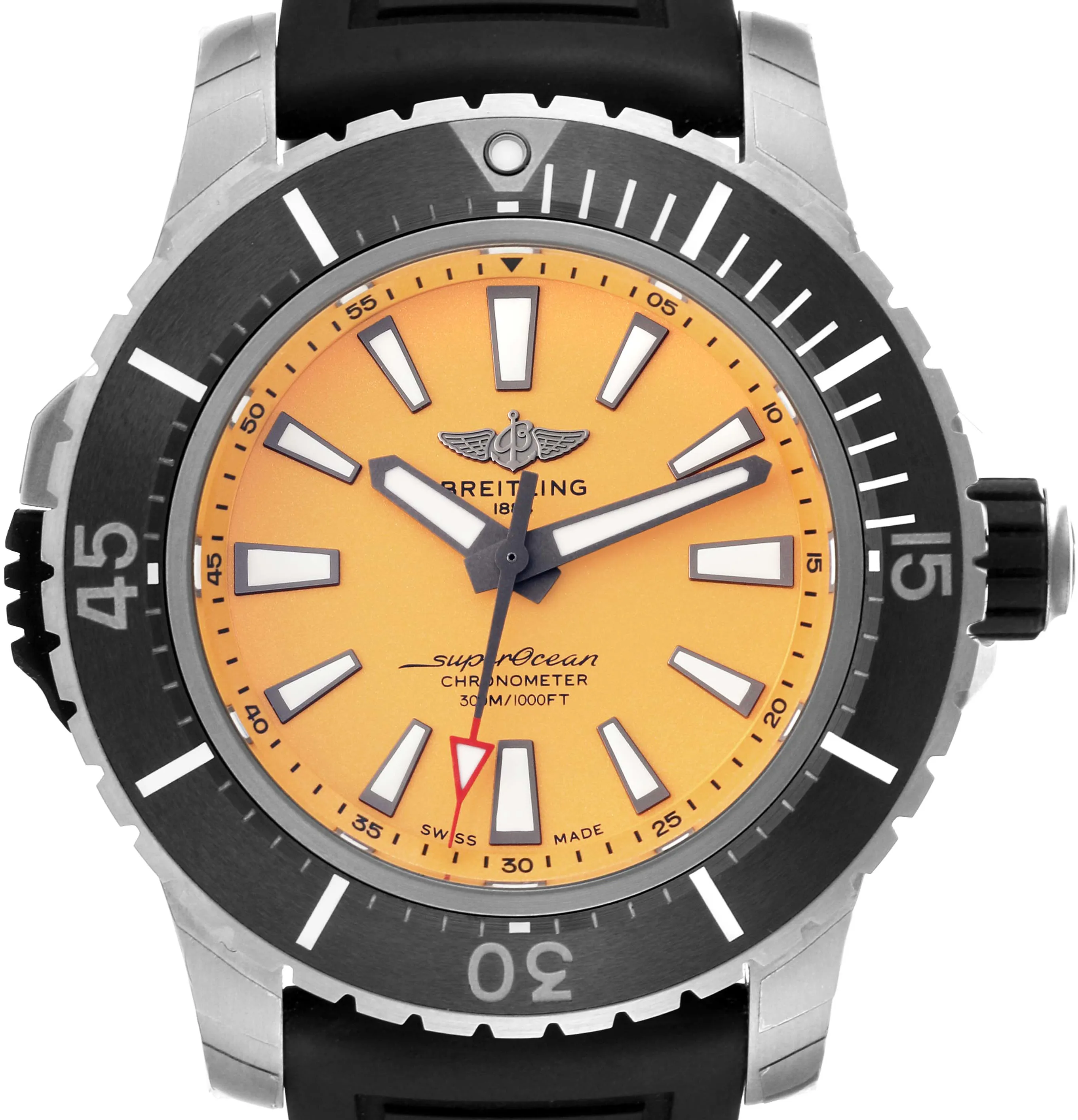 Breitling Superocean E17369241I1S1 48mm Titanium Yellow