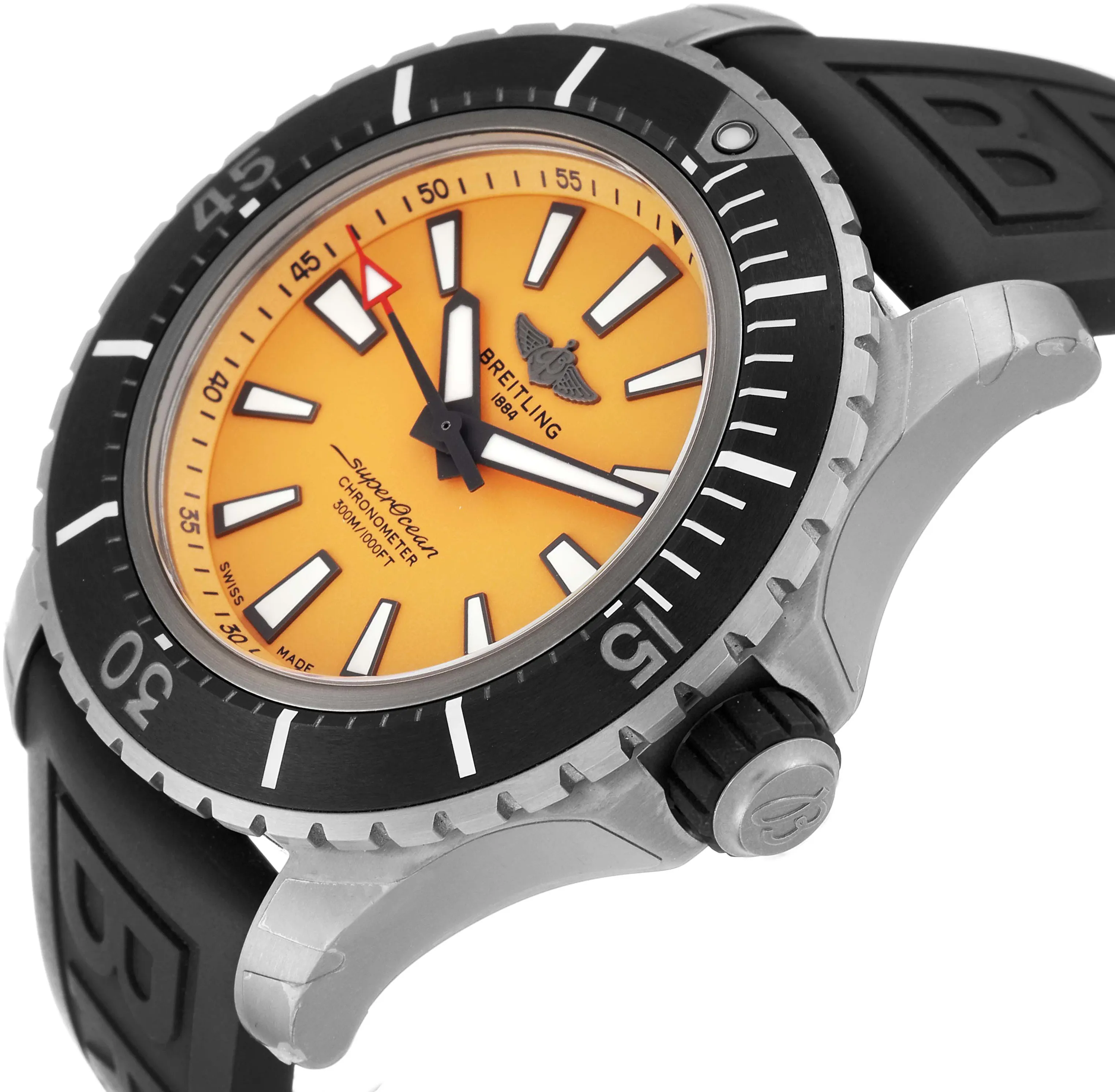 Breitling Superocean E17369241I1S1 48mm Titanium Yellow 4