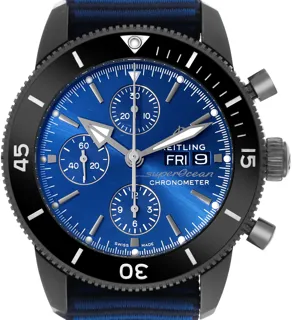 Breitling Superocean Heritage M13313 Stainless steel and DLC Blue