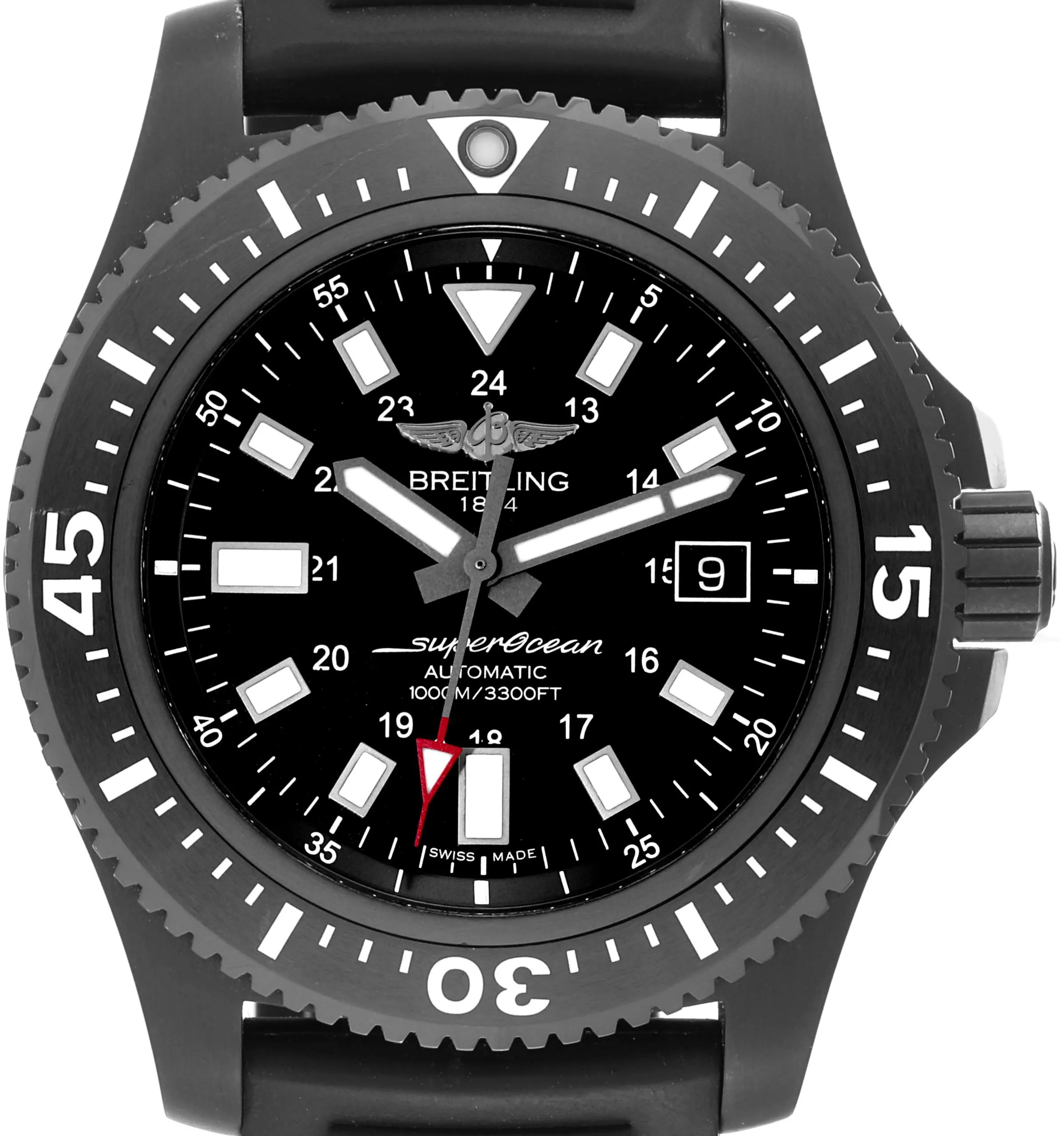 Breitling Superocean M17393 44mm Stainless steel Black