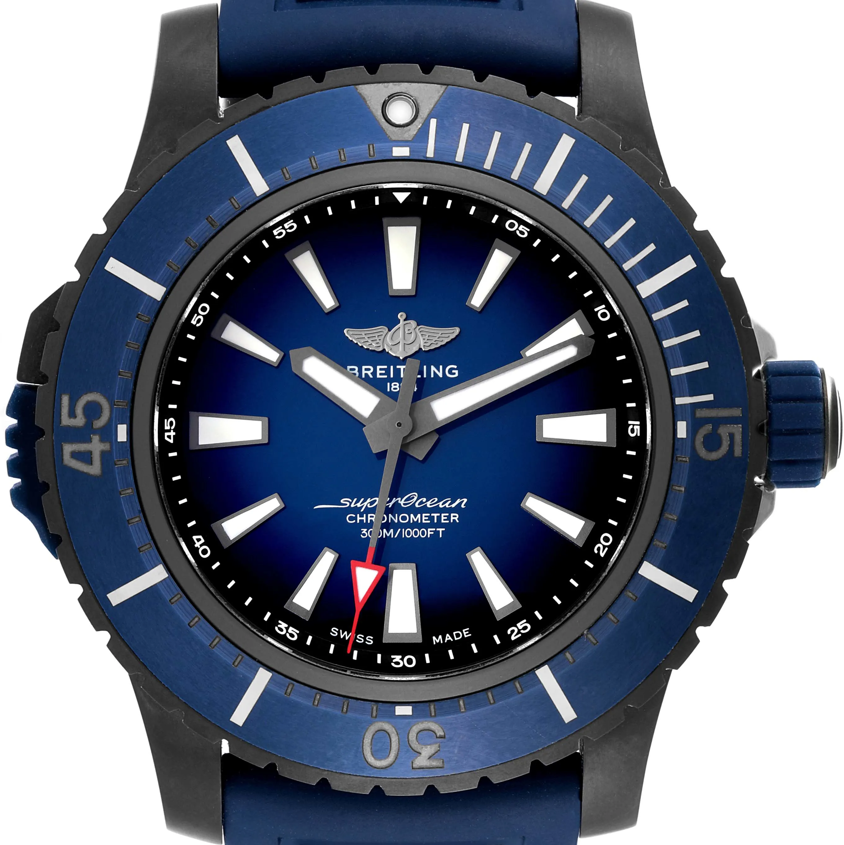 Breitling Superocean V17369 48mm Titanium and Black DLC Blue