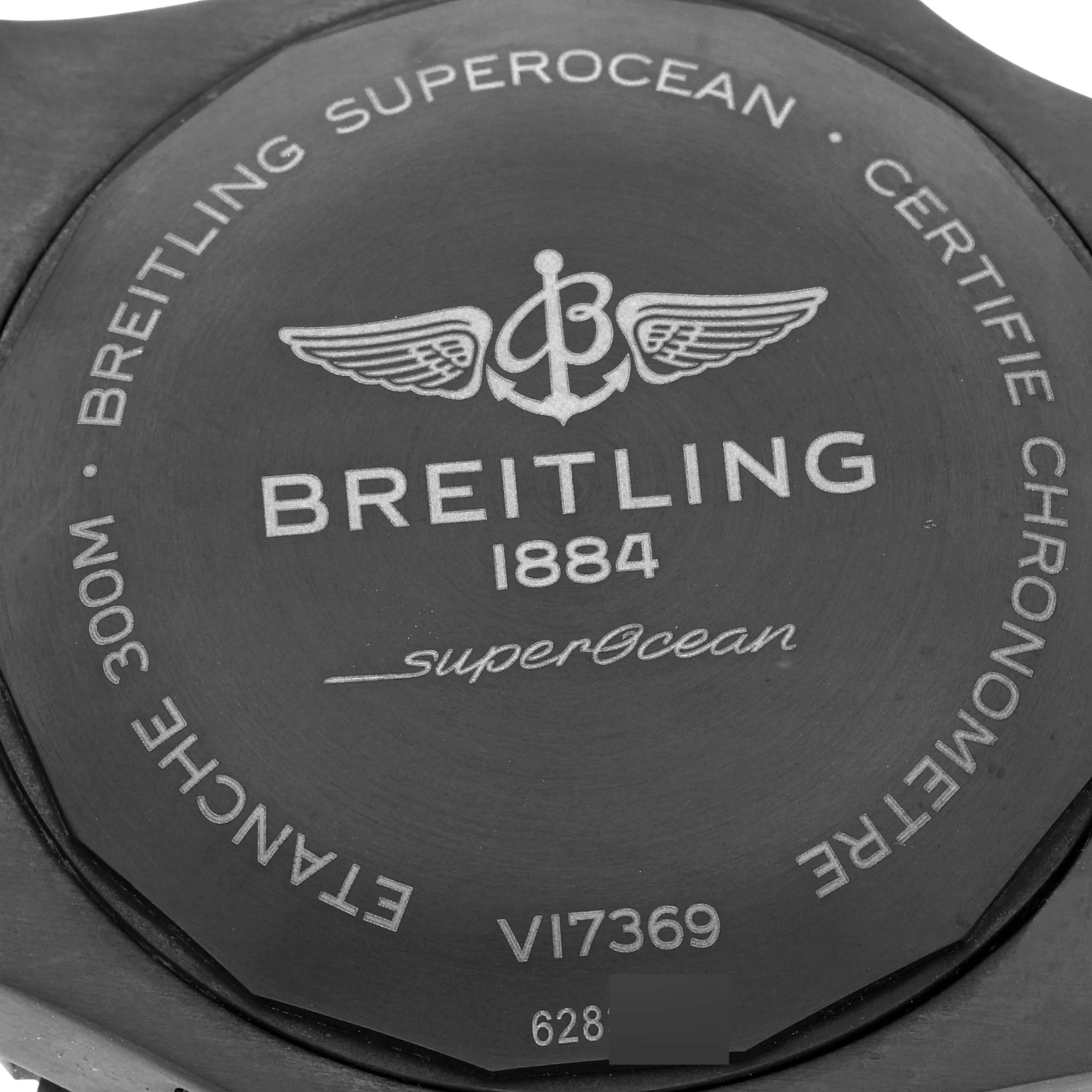 Breitling Superocean V17369 48mm Titanium and Black DLC Blue 5