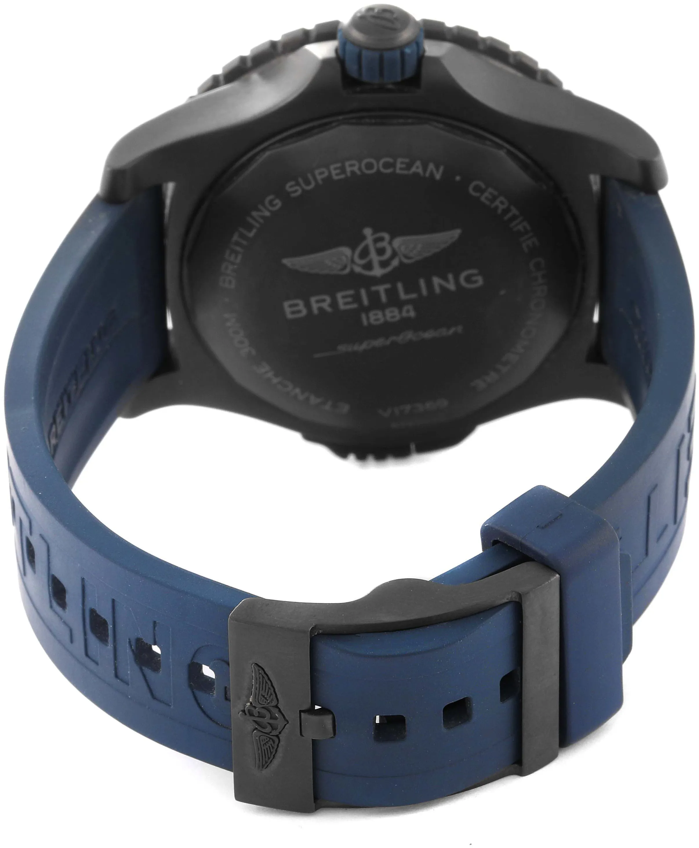 Breitling Superocean V17369 48mm Titanium and Black DLC Blue 6