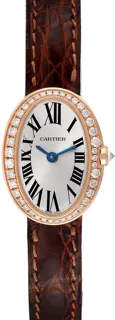 Cartier Baignoire wb520028 18k rose gold Silver