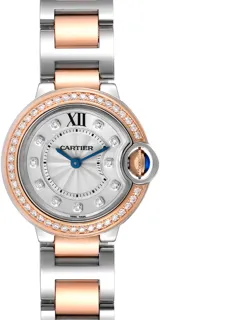 Cartier Ballon Bleu W3BB0009 | Rose gold and Stainless steel