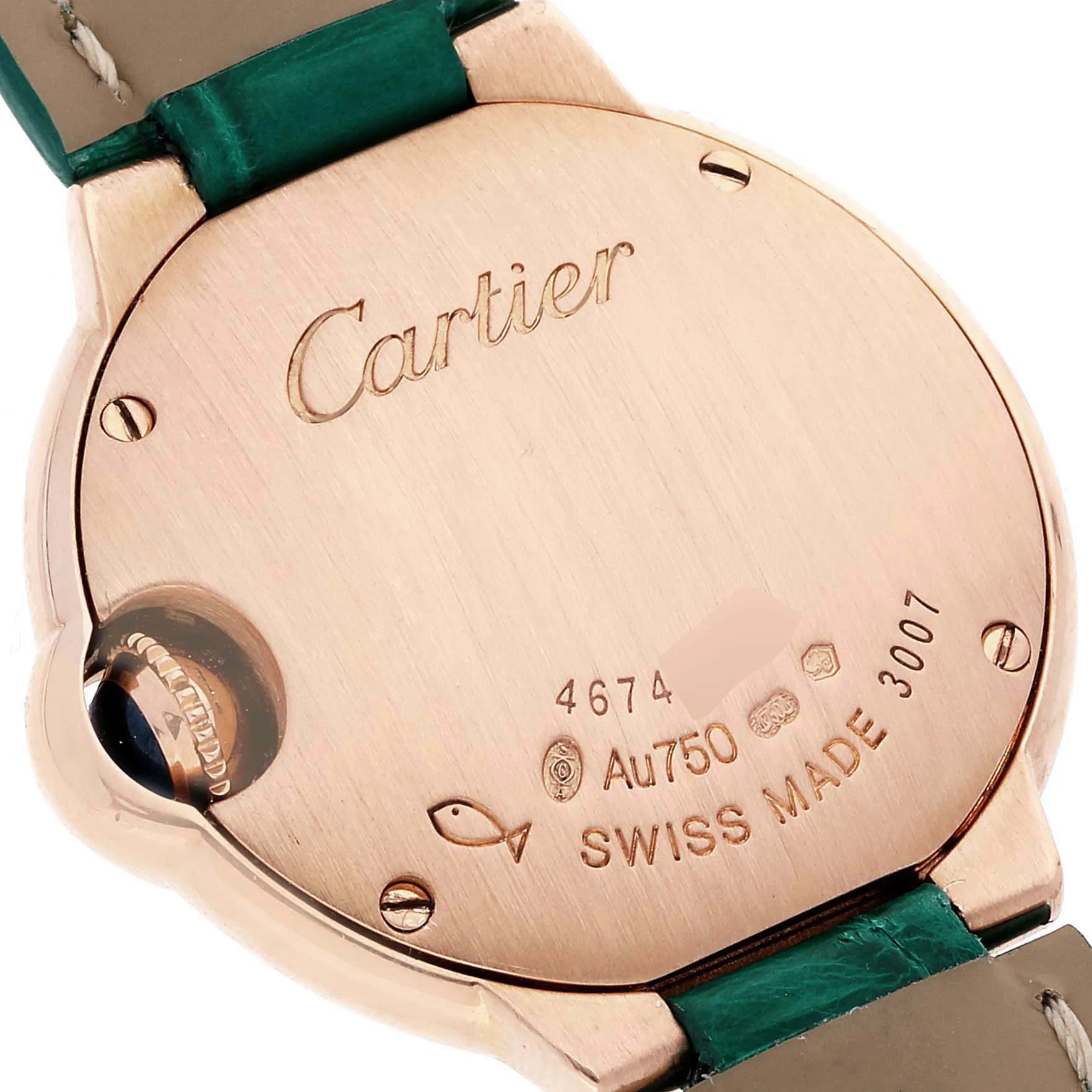 Cartier Ballon Bleu WE902050 28mm Rose gold Silver 5