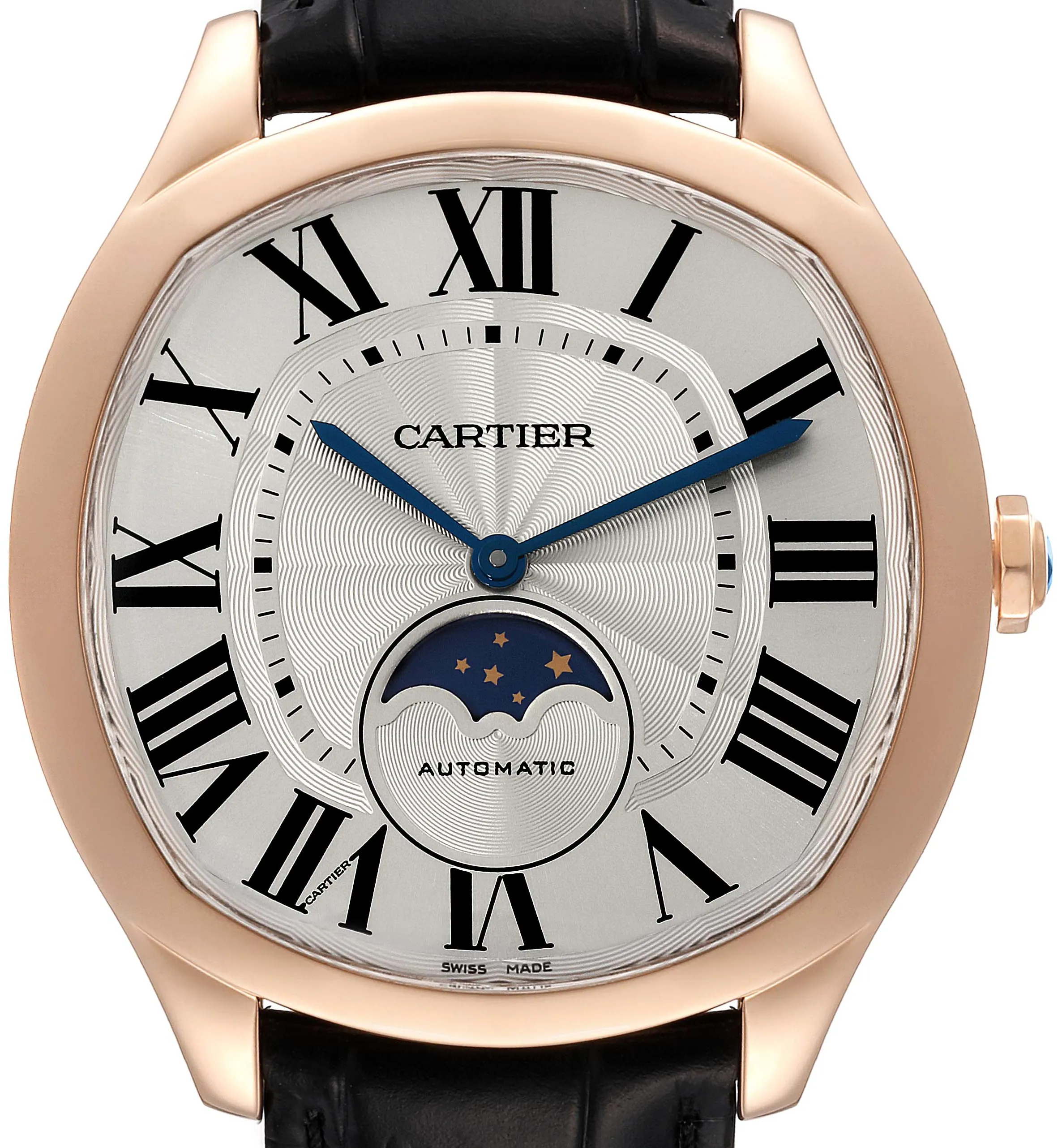 Cartier Drive de Cartier WGNM0008 40mm Pink gold Silver