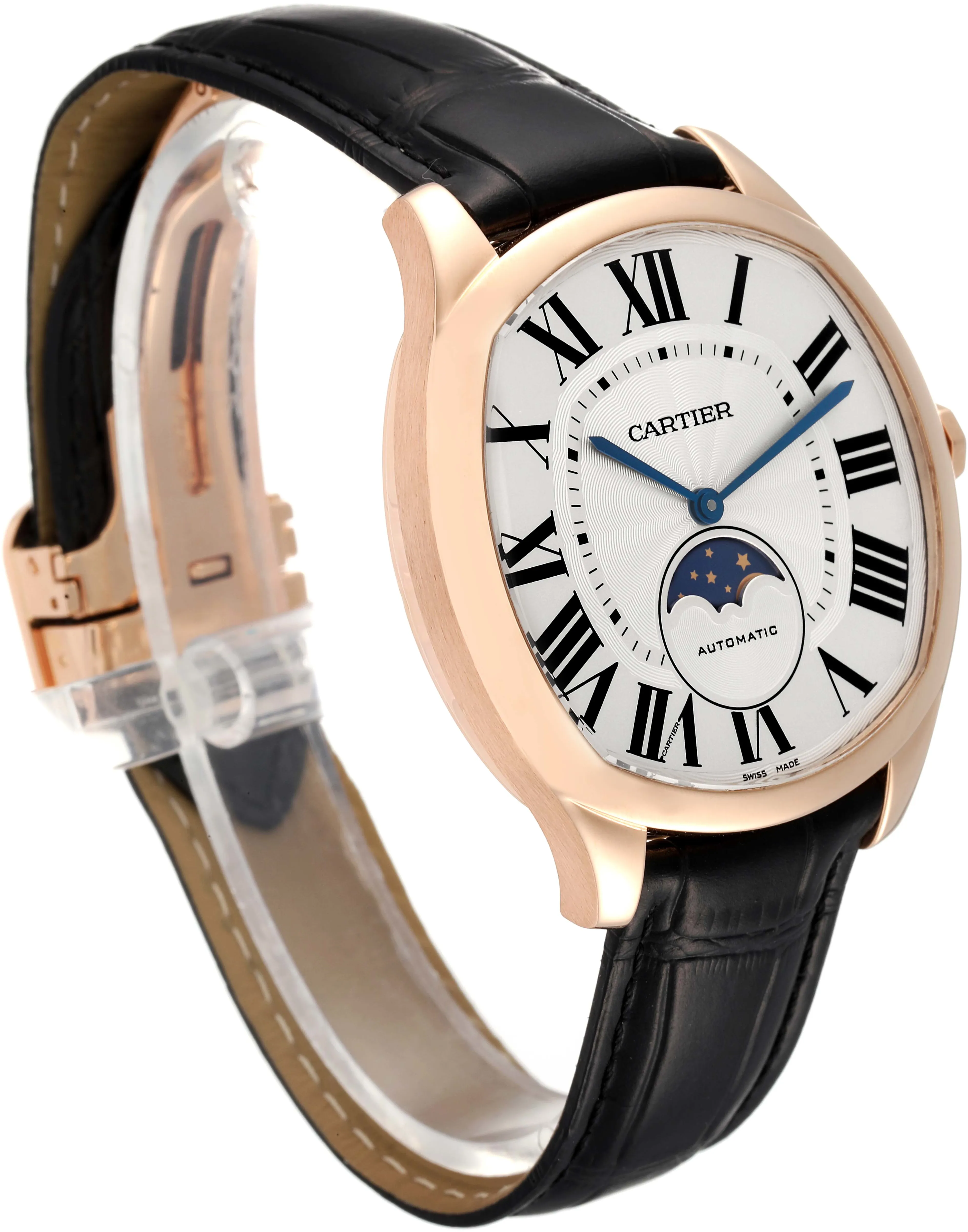 Cartier Drive de Cartier WGNM0008 40mm Pink gold Silver 2