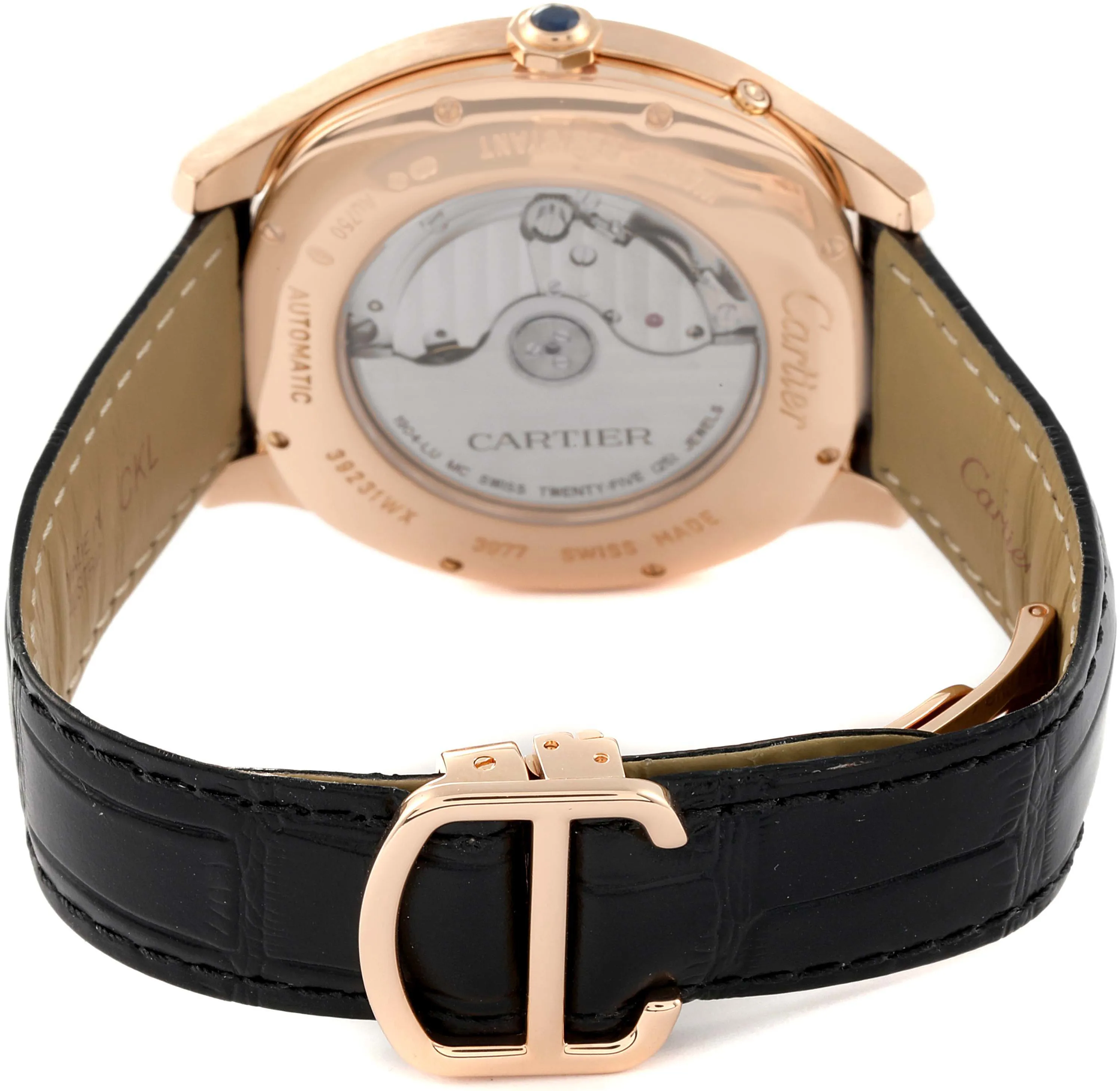 Cartier Drive de Cartier WGNM0008 40mm Pink gold Silver 6