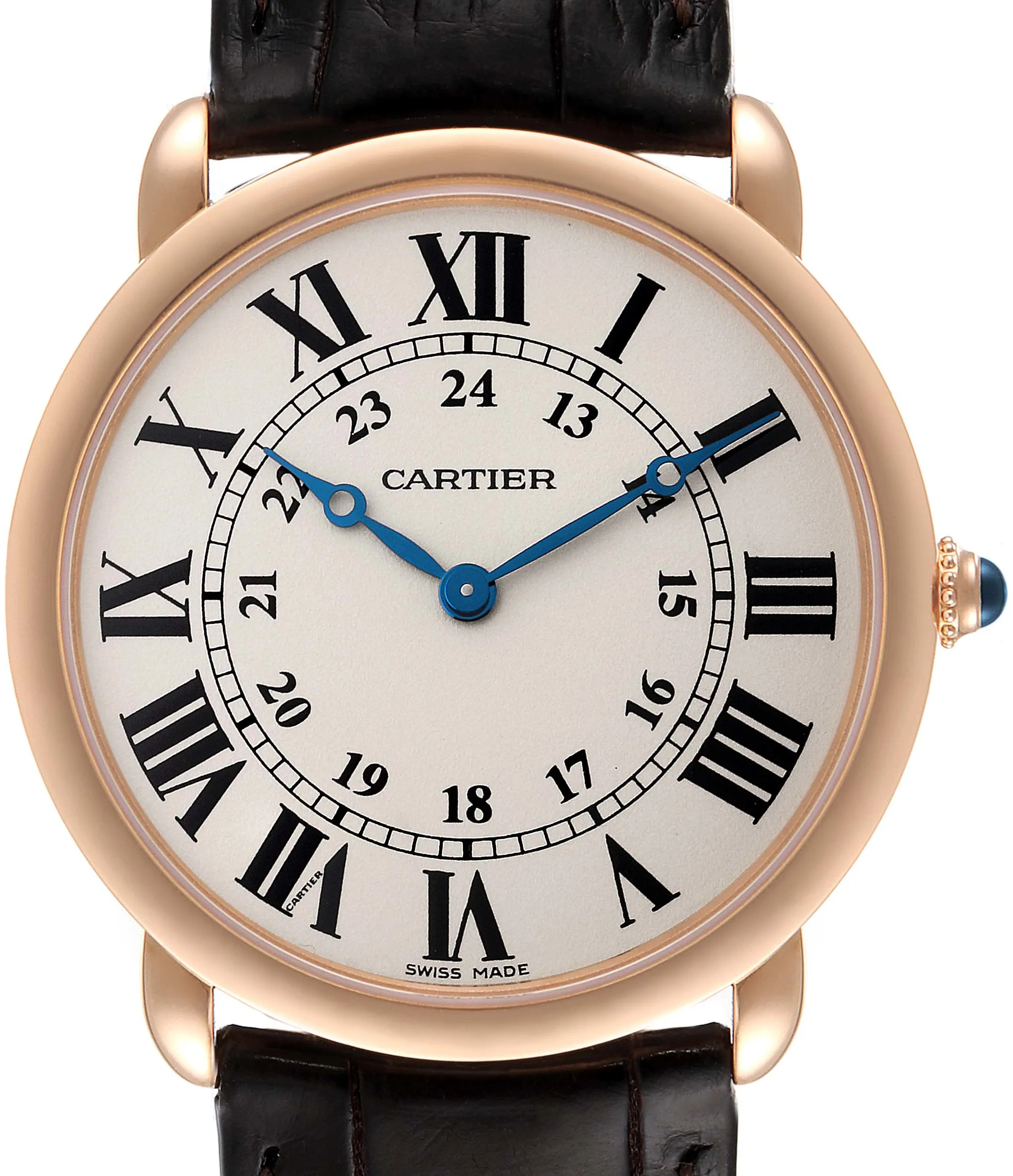 Cartier Ronde de Cartier W6800251 36mm Rose gold Silvered grained