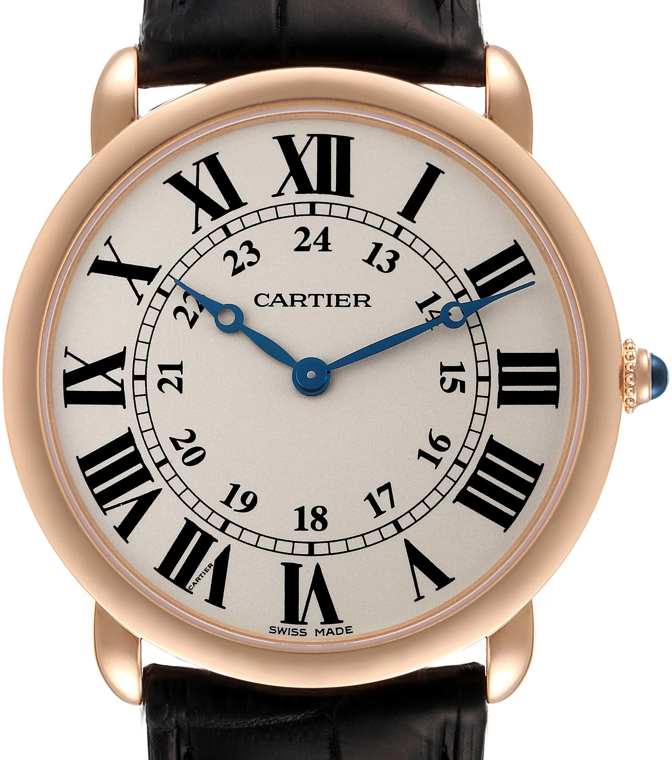 Cartier Ronde de Cartier W6800251 36mm Rose gold Silvered grained