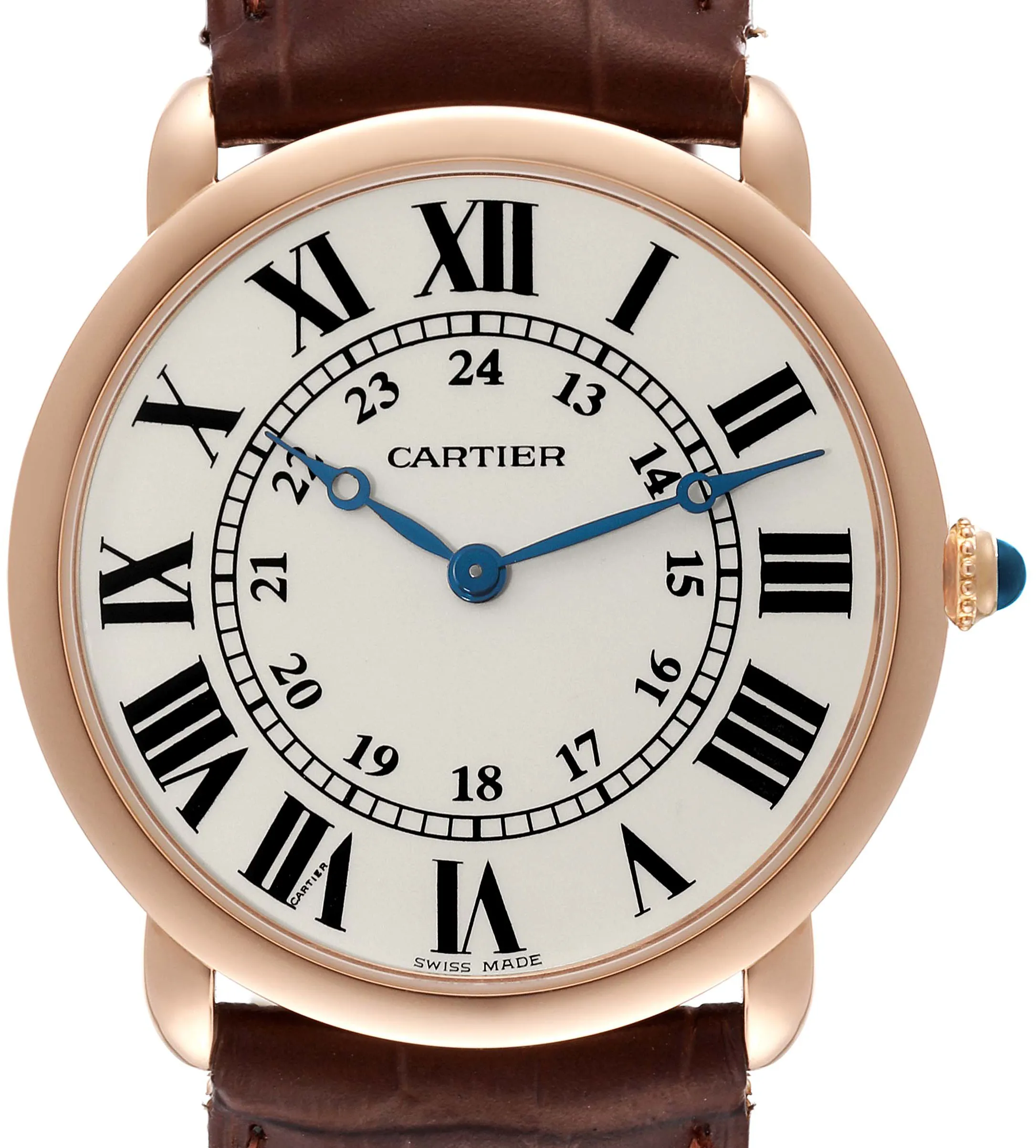 Cartier Ronde de Cartier W6800251 36mm Rose gold Silvered grained