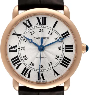 Cartier Ronde Louis Cartier WGRN0006 Rose gold Silver