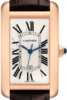 Cartier Tank Américaine Large W2609156 Rose gold Silver