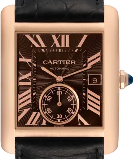 Cartier Tank W5330002 Rose gold Brown