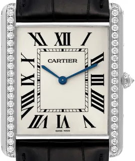 Cartier Tank Louis WT200006 Rose gold Silver