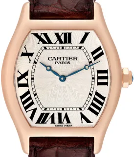 Cartier Tortue W1546051 Rose gold Silver