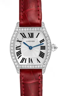 Cartier Tortue WA501007 White gold Silver