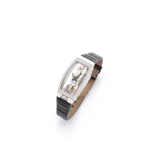 Corum Golden Bridge White gold and Diamond