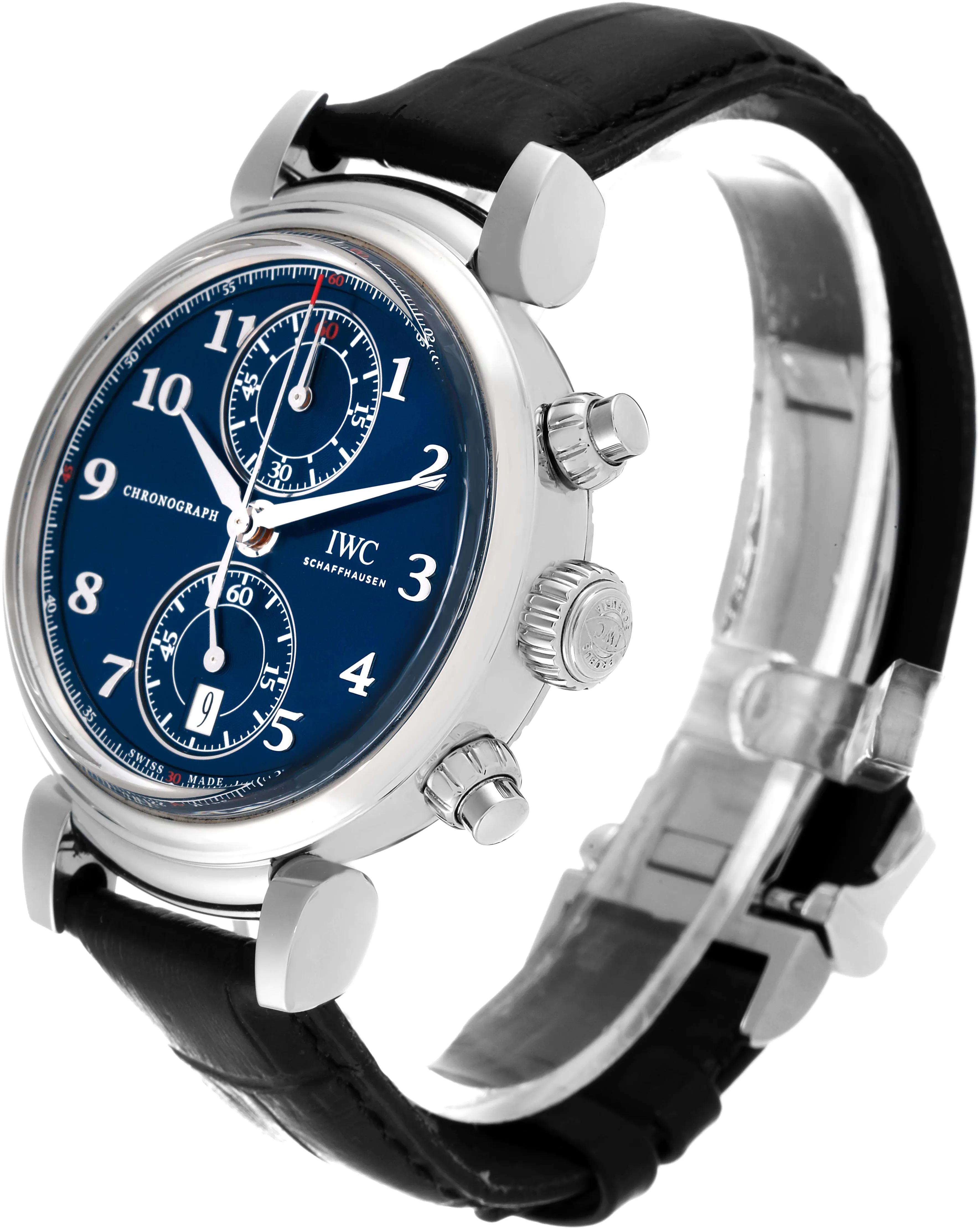 IWC Da Vinci IW393402 42mm Stainless steel Blue 3