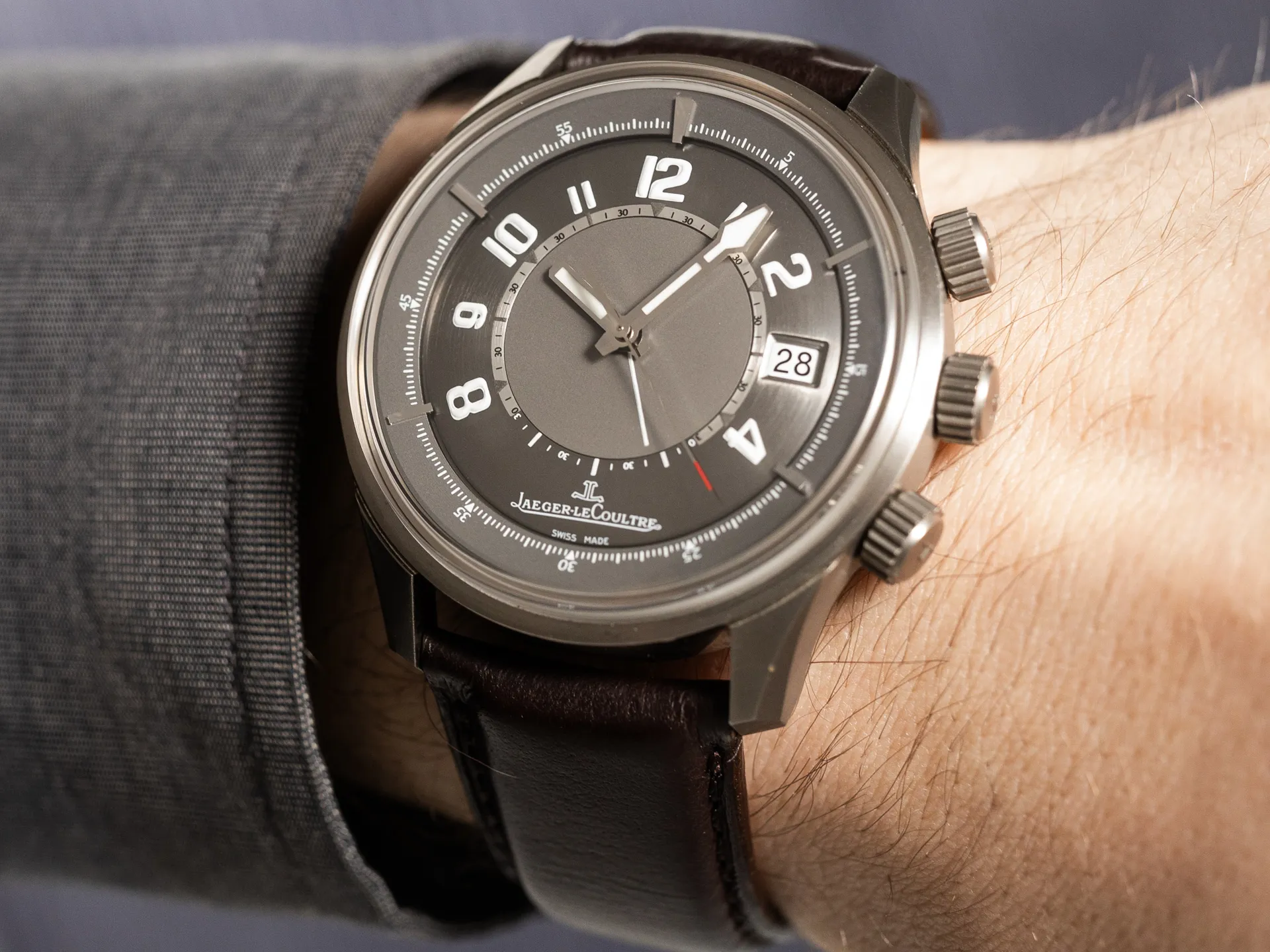 Jaeger-LeCoultre AMVOX 190.T.97 42mm Titanium Silver