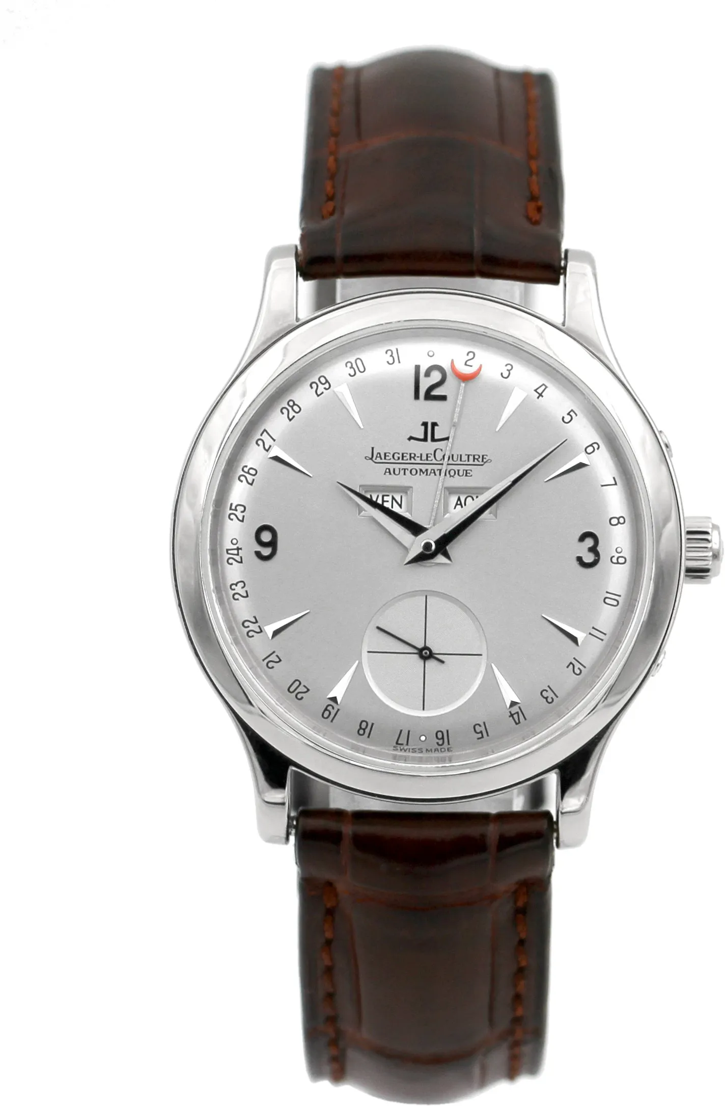 Jaeger-LeCoultre Master 140.3.87 37mm White gold Gray