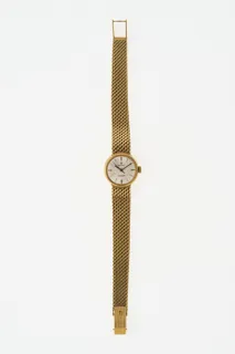 Omega Ladymatic Yellow gold Champagne