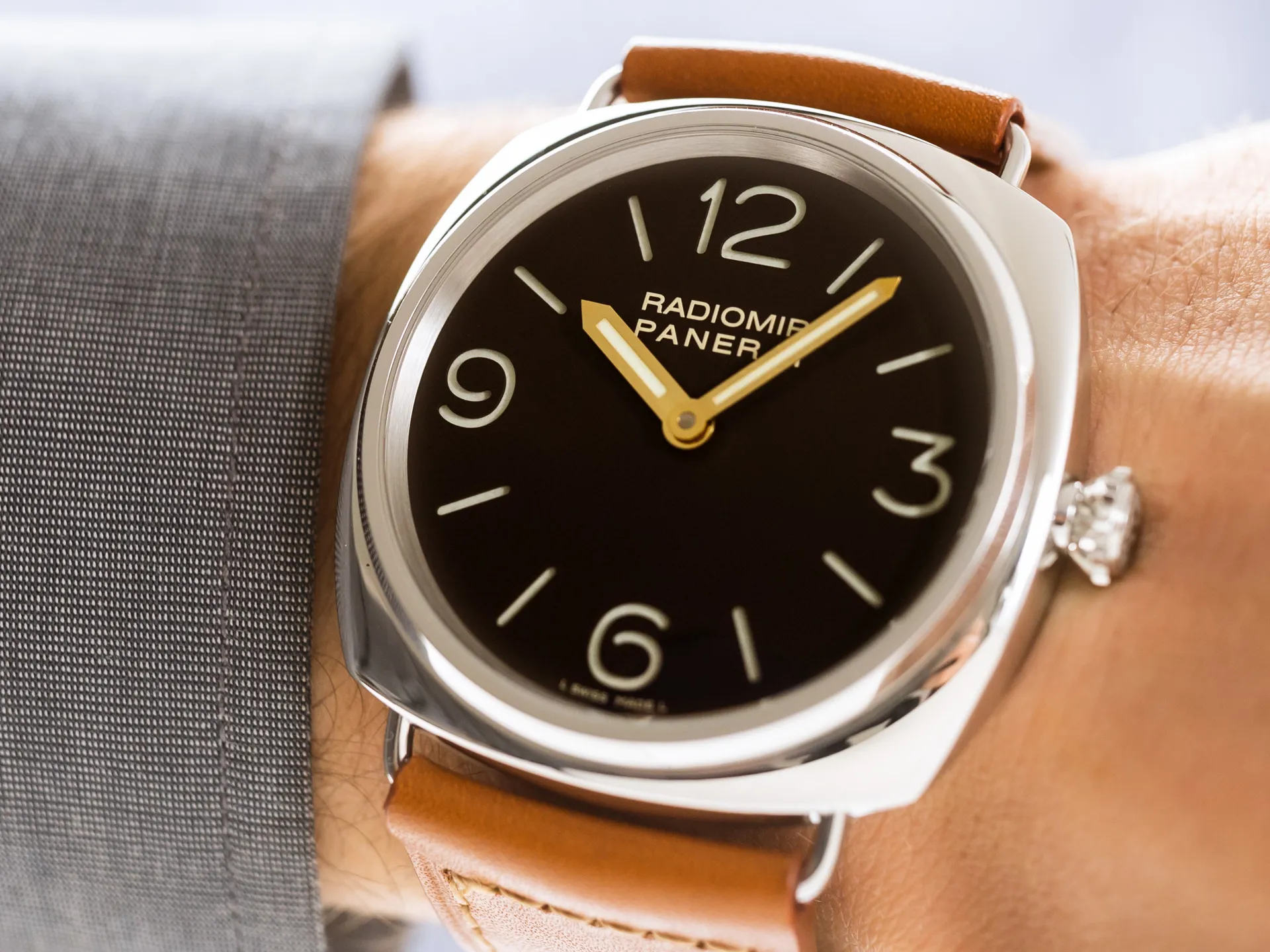 Panerai Radiomir PAM 232 47mm Stainless steel Black