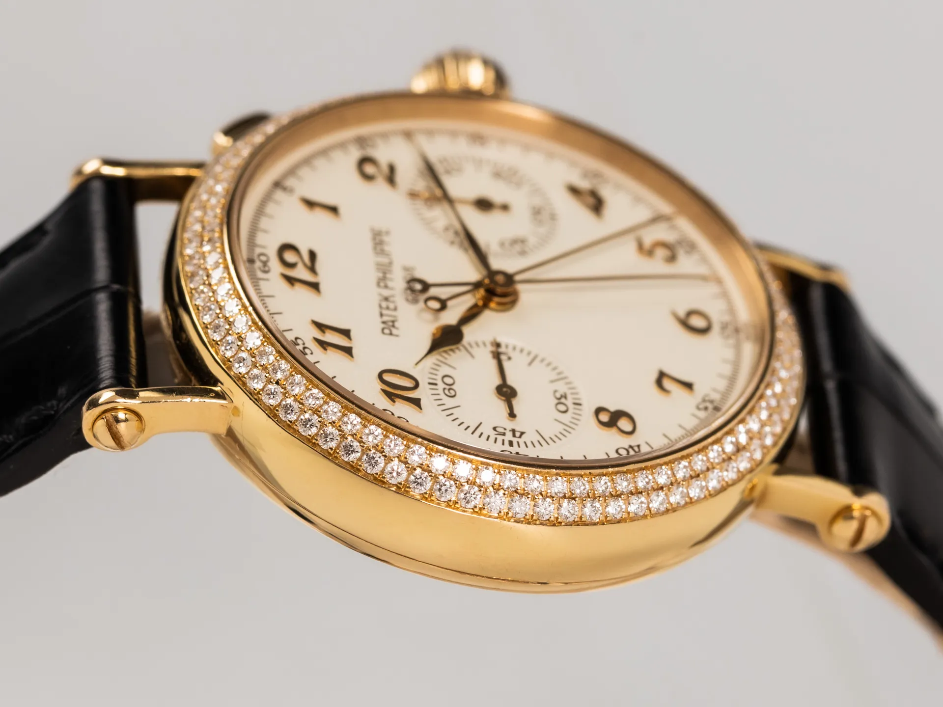 Patek Philippe Split-Seconds Chronograph 7059R-001 33mm Rose gold Silver 4