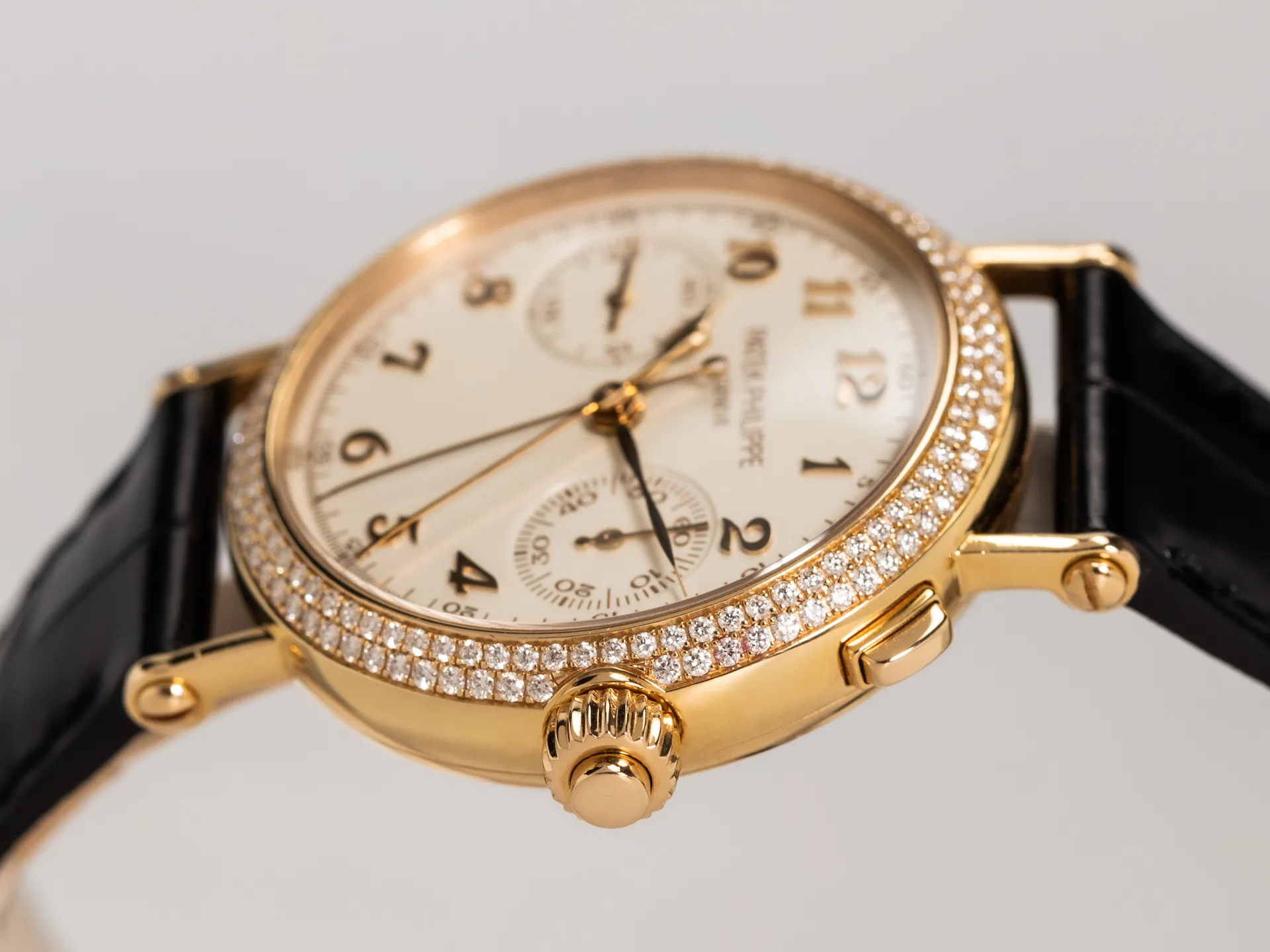 Patek Philippe Split-Seconds Chronograph 7059R-001 33mm Rose gold Silver 5