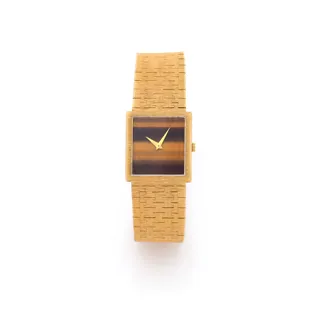 Piaget Tank Yellow gold Brown