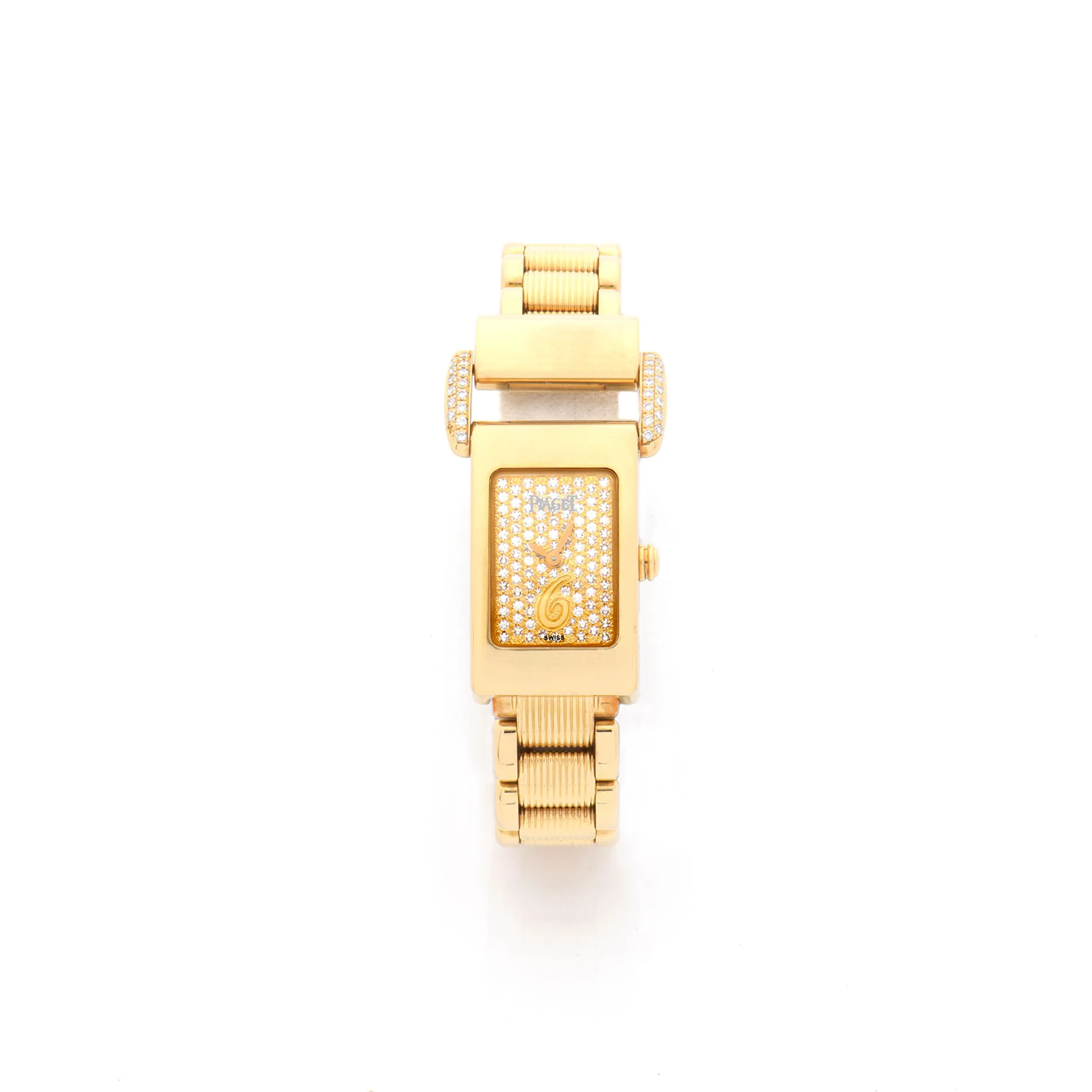 Piaget Protocole 18mm Yellow gold and Diamond Diamond