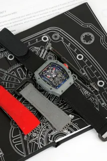 Richard Mille RM 027 RM27-01 Carbon fiber Skeletonized