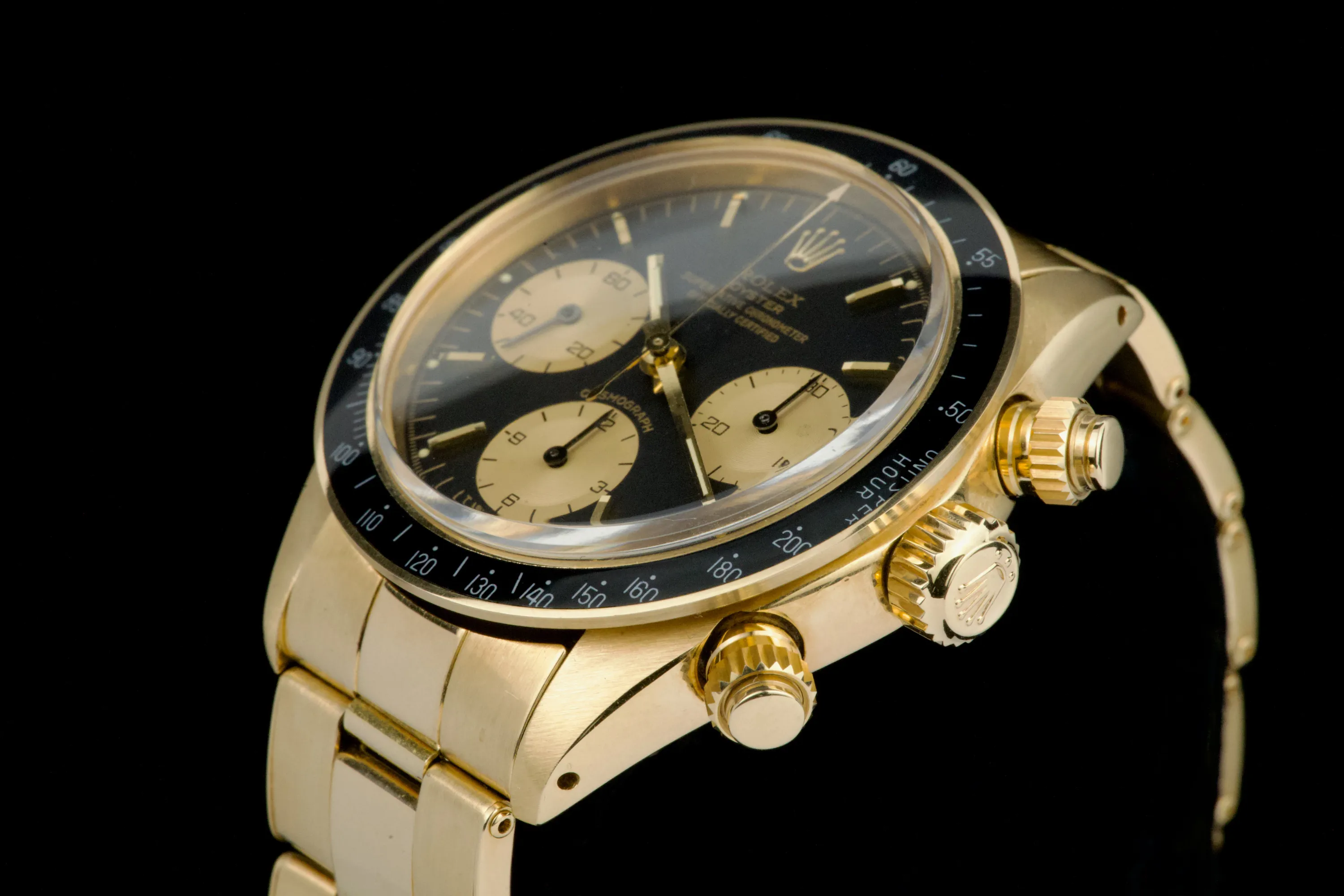 Rolex Daytona 6263/8 37mm Yellow gold Black 5