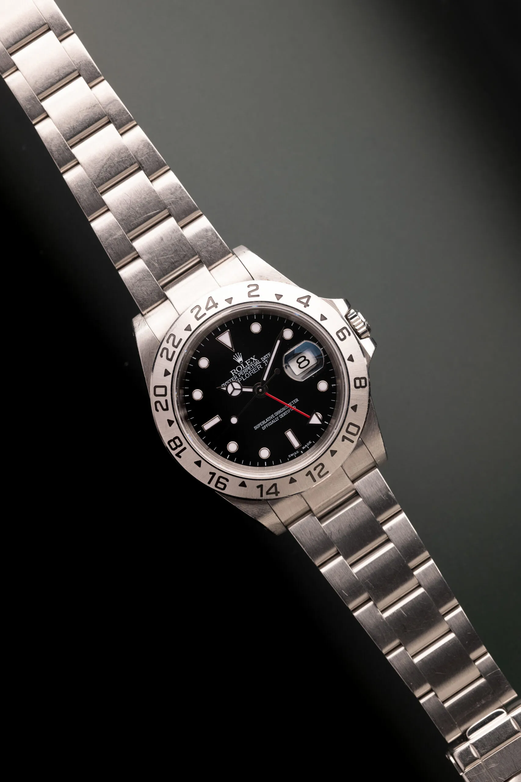 Rolex Explorer II 16570 Stainless steel Black