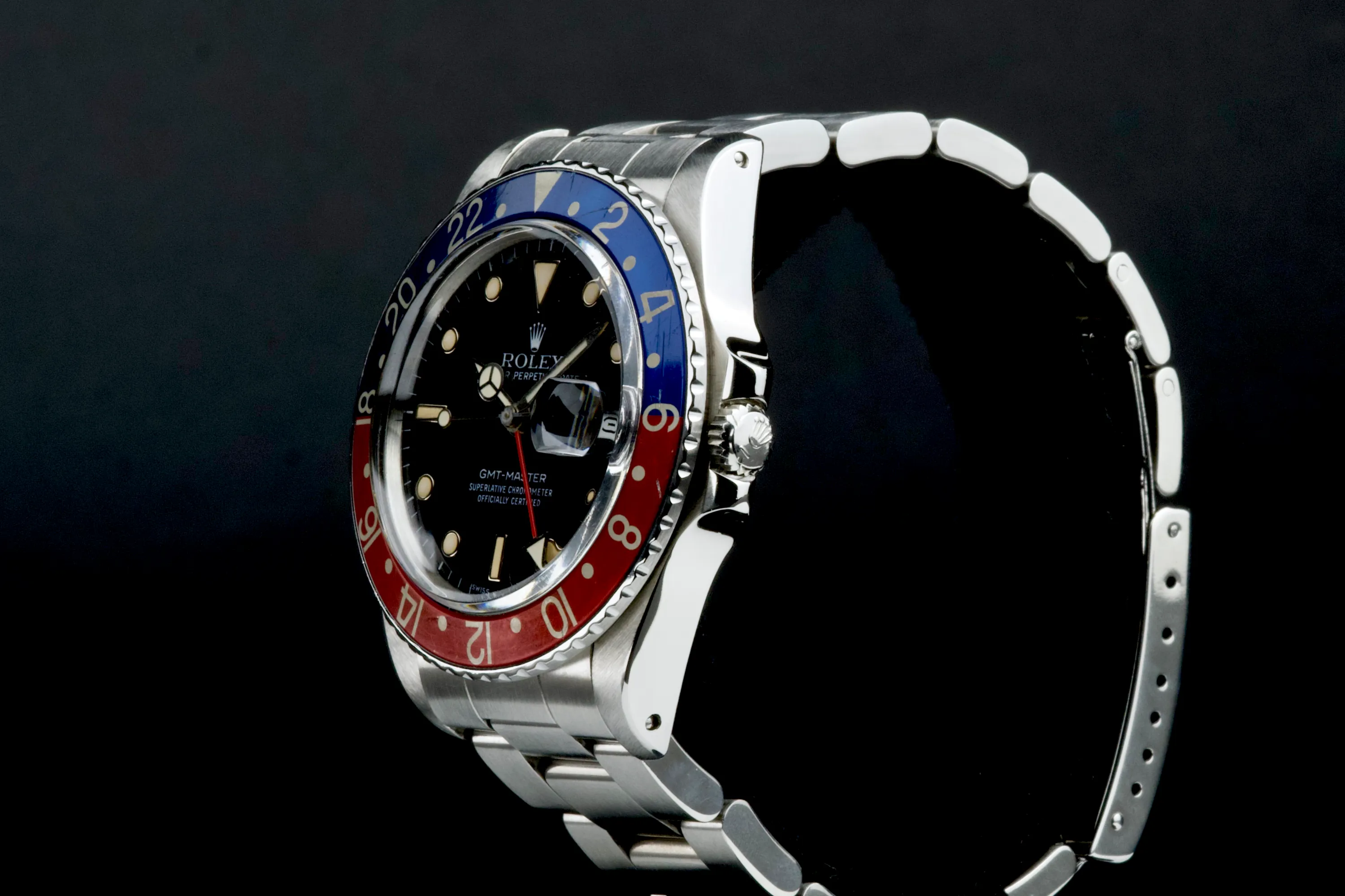 Rolex GMT-Master 16750 40mm Stainless steel Black 2