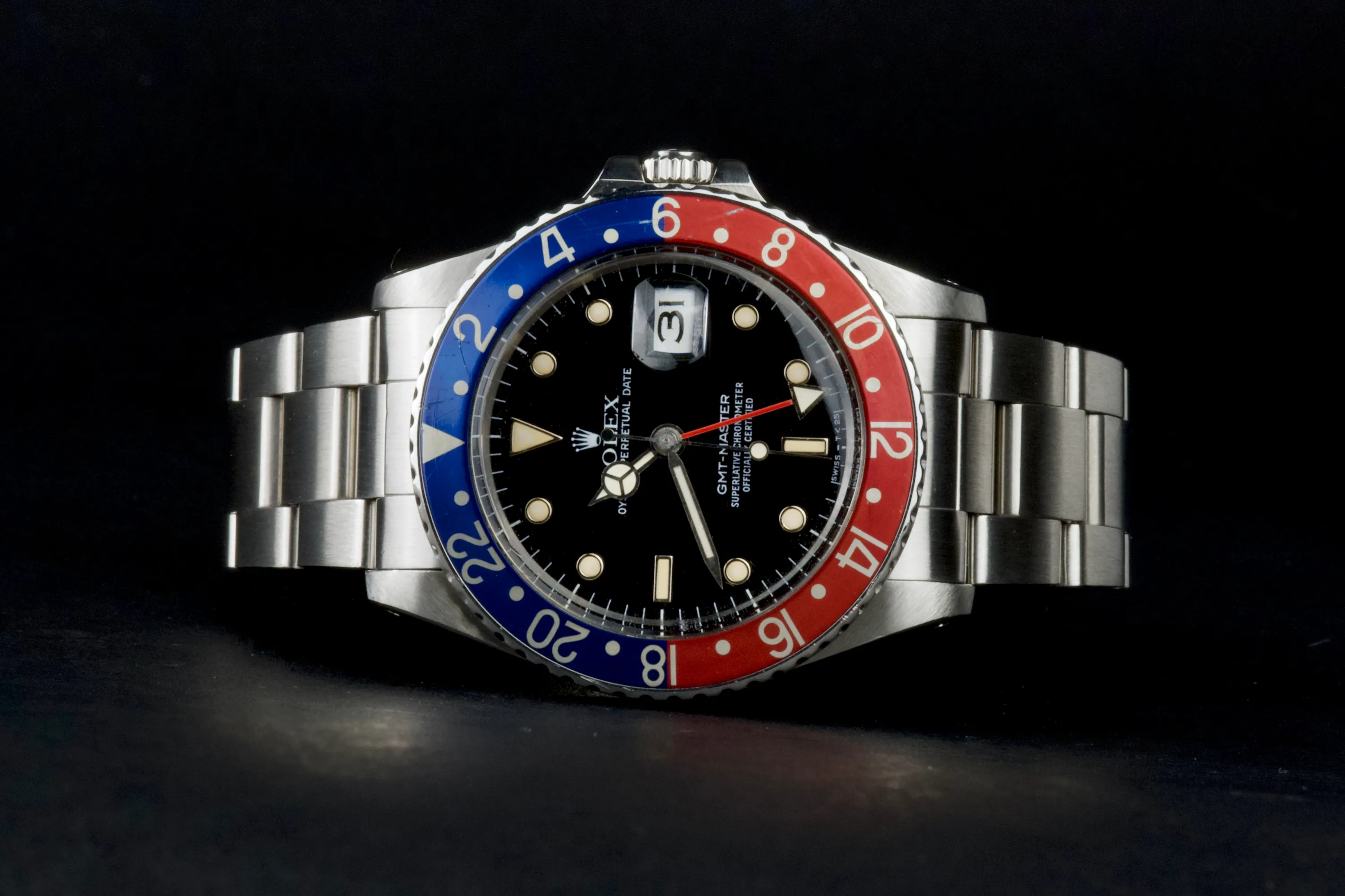 Rolex GMT-Master 16750 40mm Stainless steel Black 10